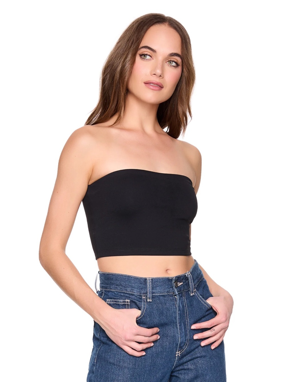 Like new Susana Monaco essential crop tube top